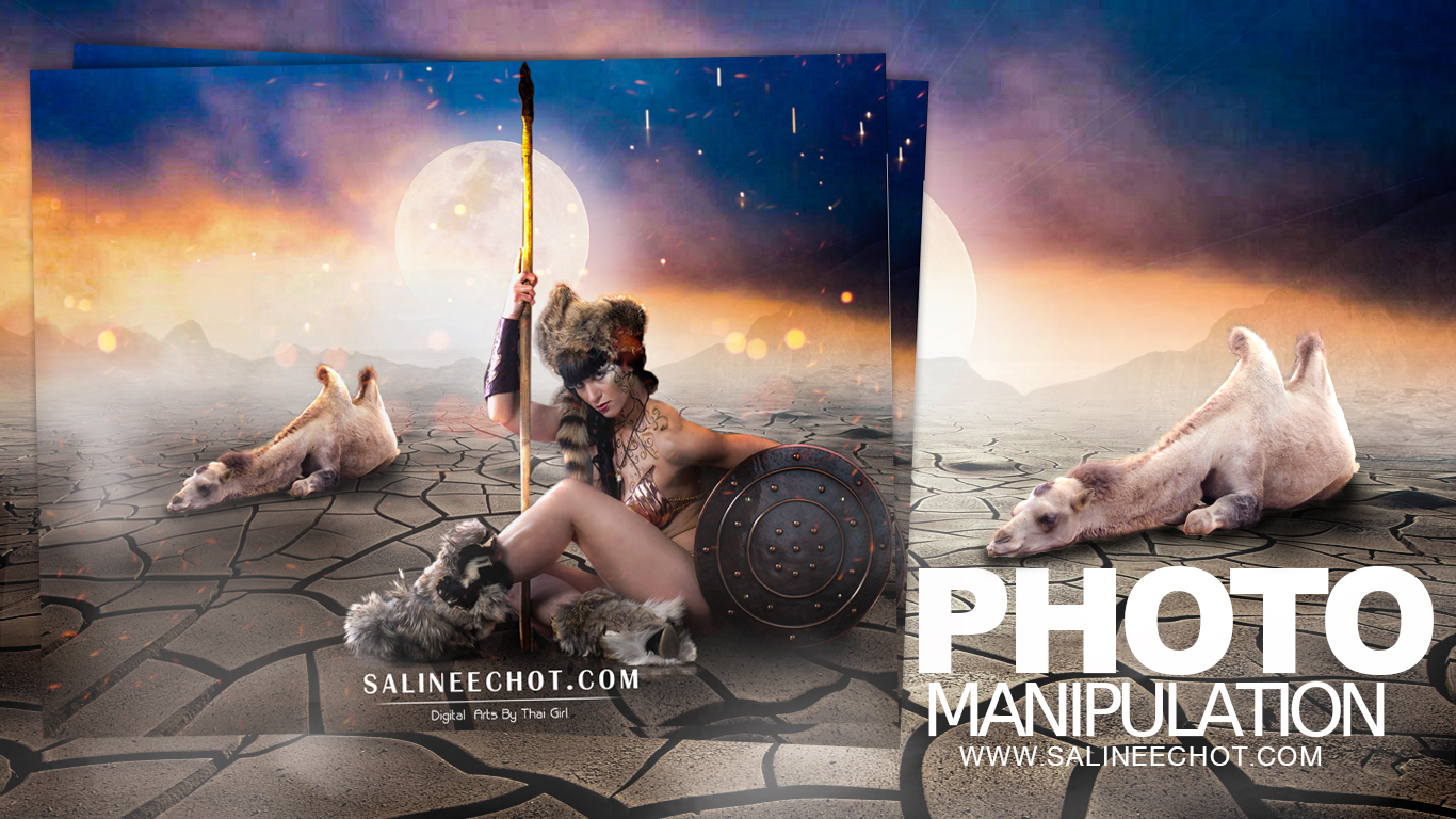 สอนแต่งภาพโปสเตอร์-Tribes-Photoshop-manipulation-by-SalineeChot