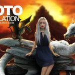 EP37-เรียนโฟโต้ชอป-ตัดต่อภาพ--Dragon