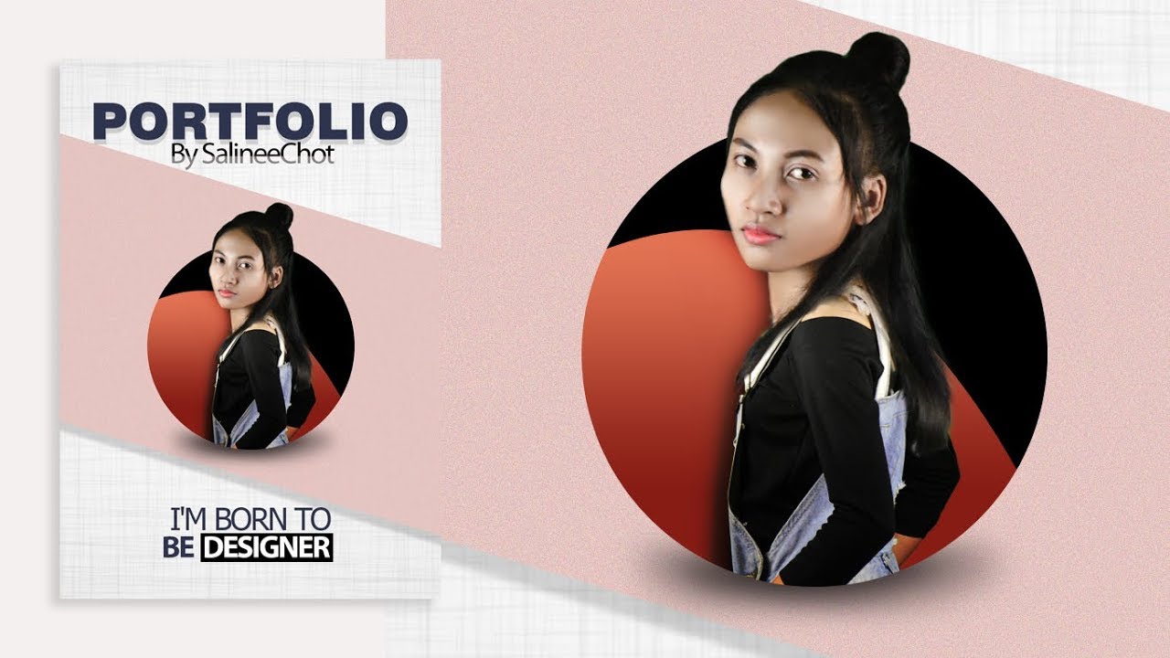 EP10 สอนทำหน้าปก Portfolio By SalineeChot