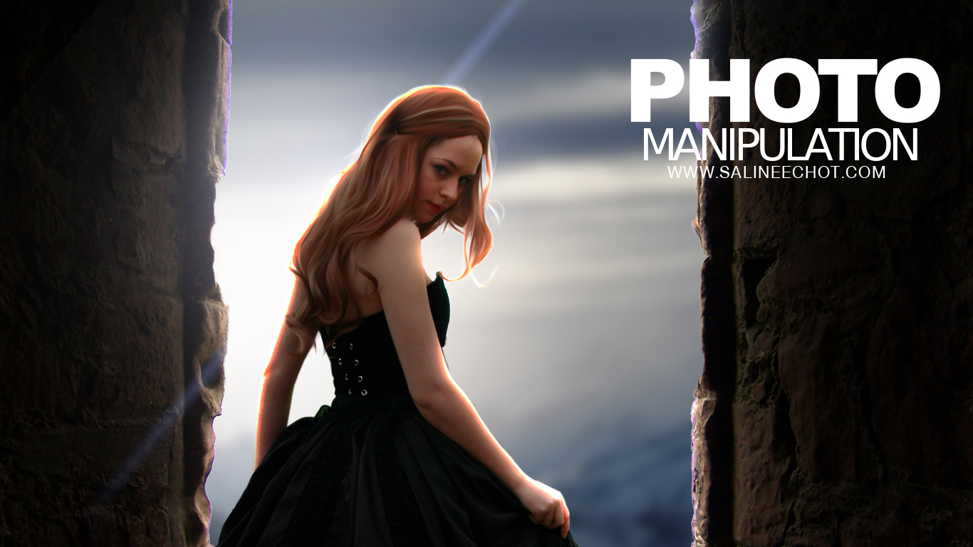 EP125 เรียน Photoshopฟรี ตัดต่อภาพ กับ SalineeChot