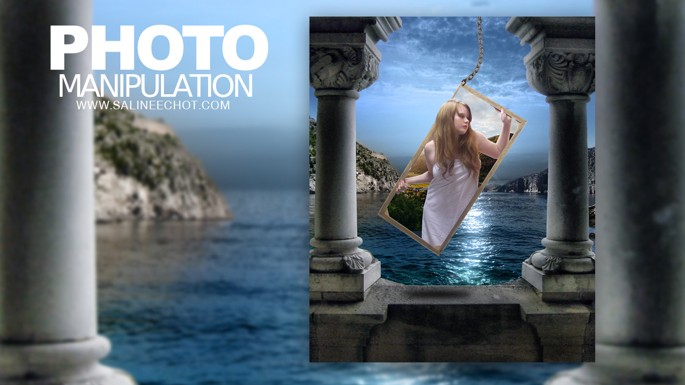 EP175 เรียน Photoshopฟรี ตัดต่อภาพ กับ SalineeChot