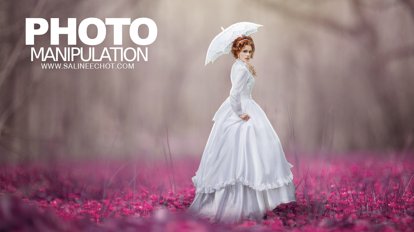 EP177 เรียน Photoshopฟรี ตัดต่อภาพ กับ SalineeChot