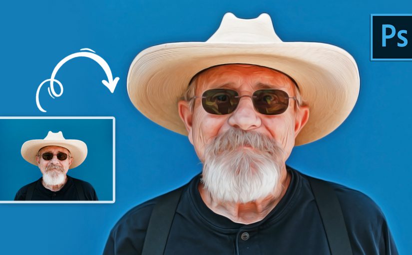 EP271 เทคนิคแต่งภาพวาด ด้วย Action Photoshop