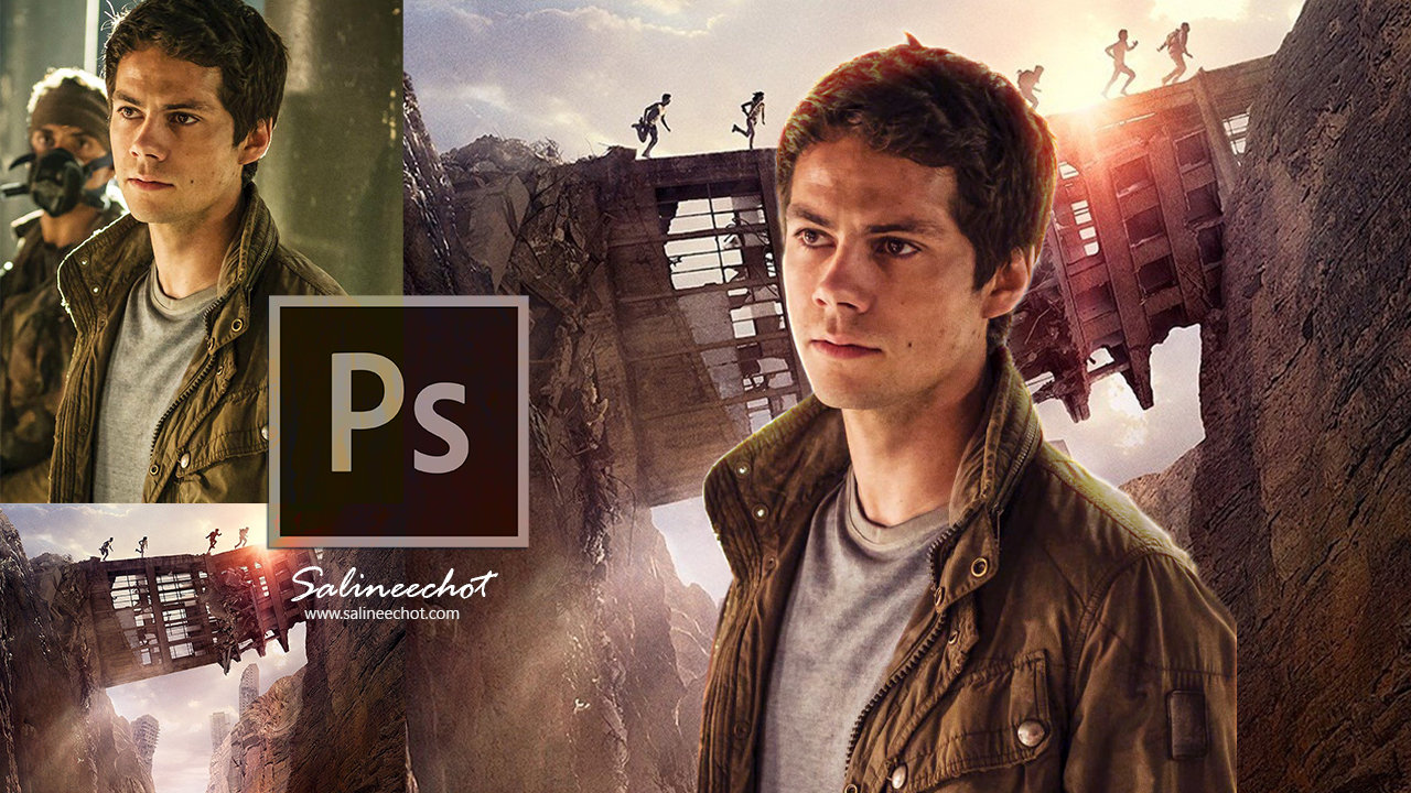 EP352-สอนทำภาพโปสเตอร์-the-maze-runner-By-salineechot